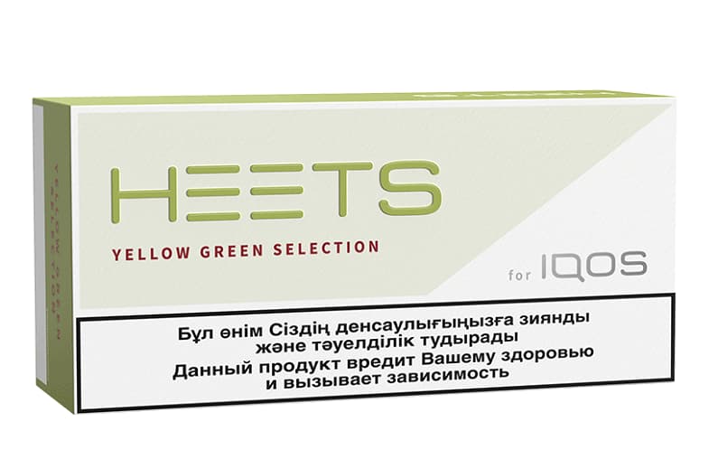 HEETS Tabaksticks Yellow Green Selection IQOS